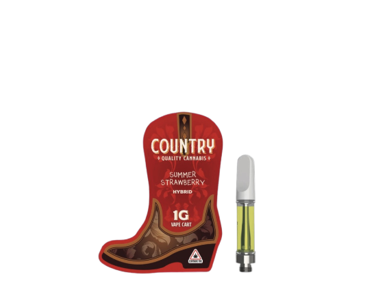 Country Summer Strawberry 1g Cartridge