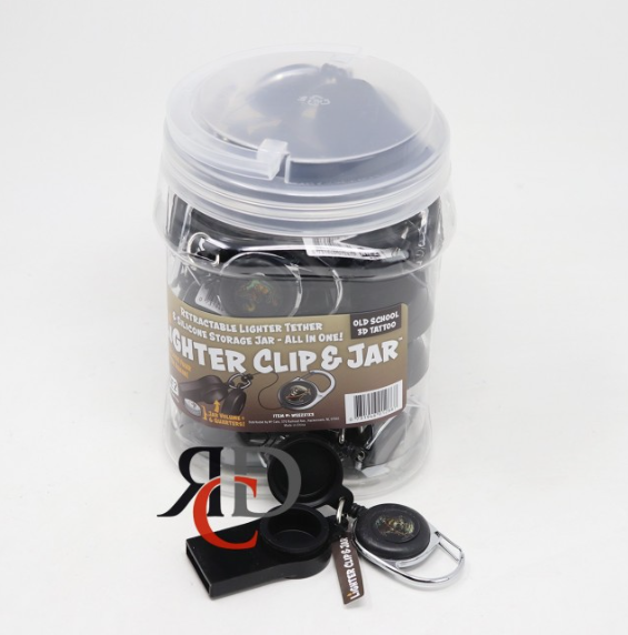 Lighter Leash Clip Assorted