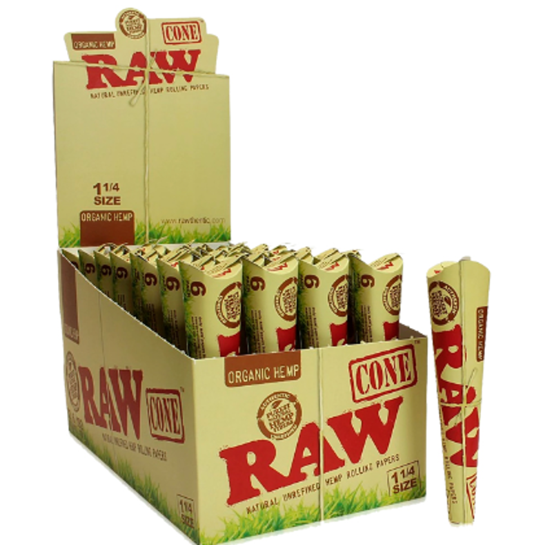 Raw Organic Cone King Size