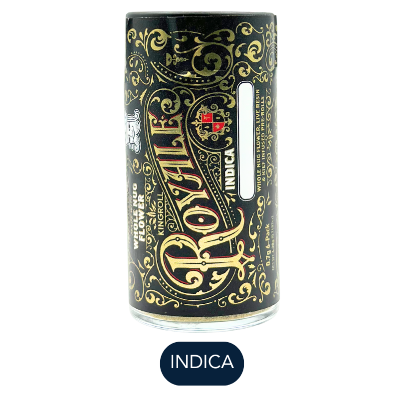 Kingroll - Royale - Cherry Cream Pie - Infused Preroll pk - 6pk - 4.2g