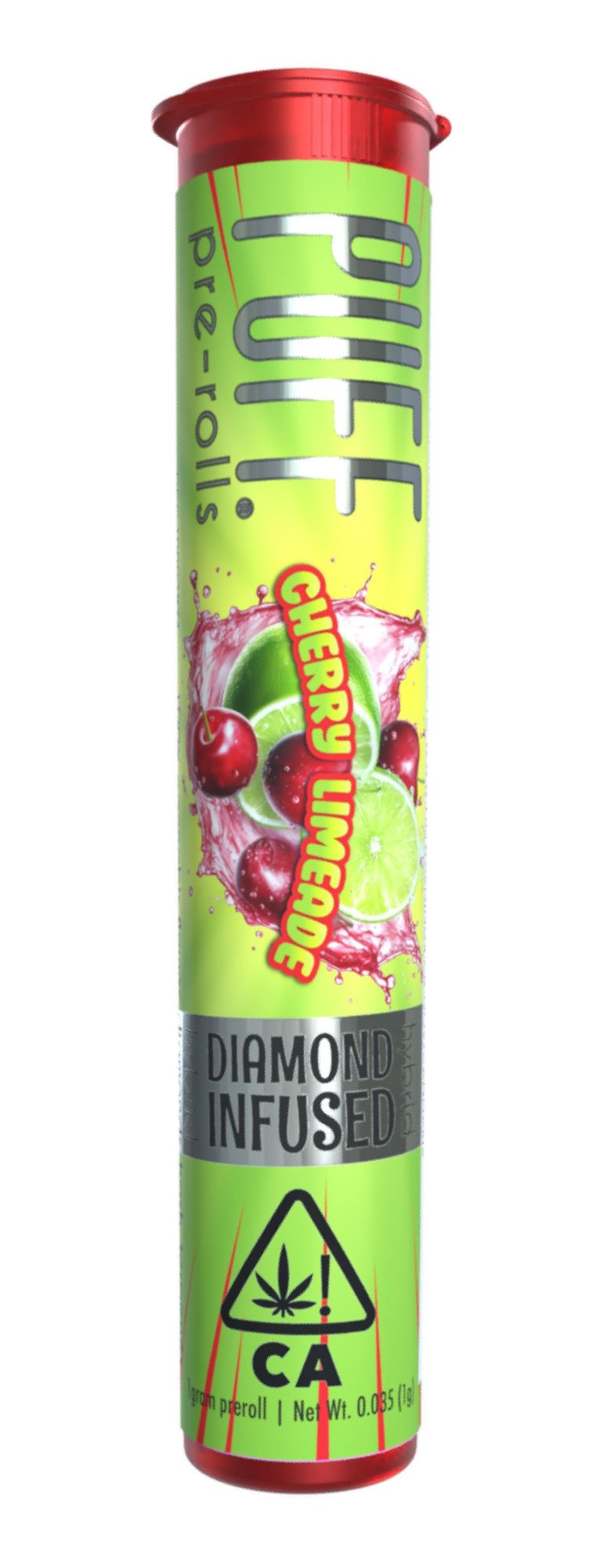 Puff | Diamond Infused Pre-Roll | Cherry Limeade | 1g