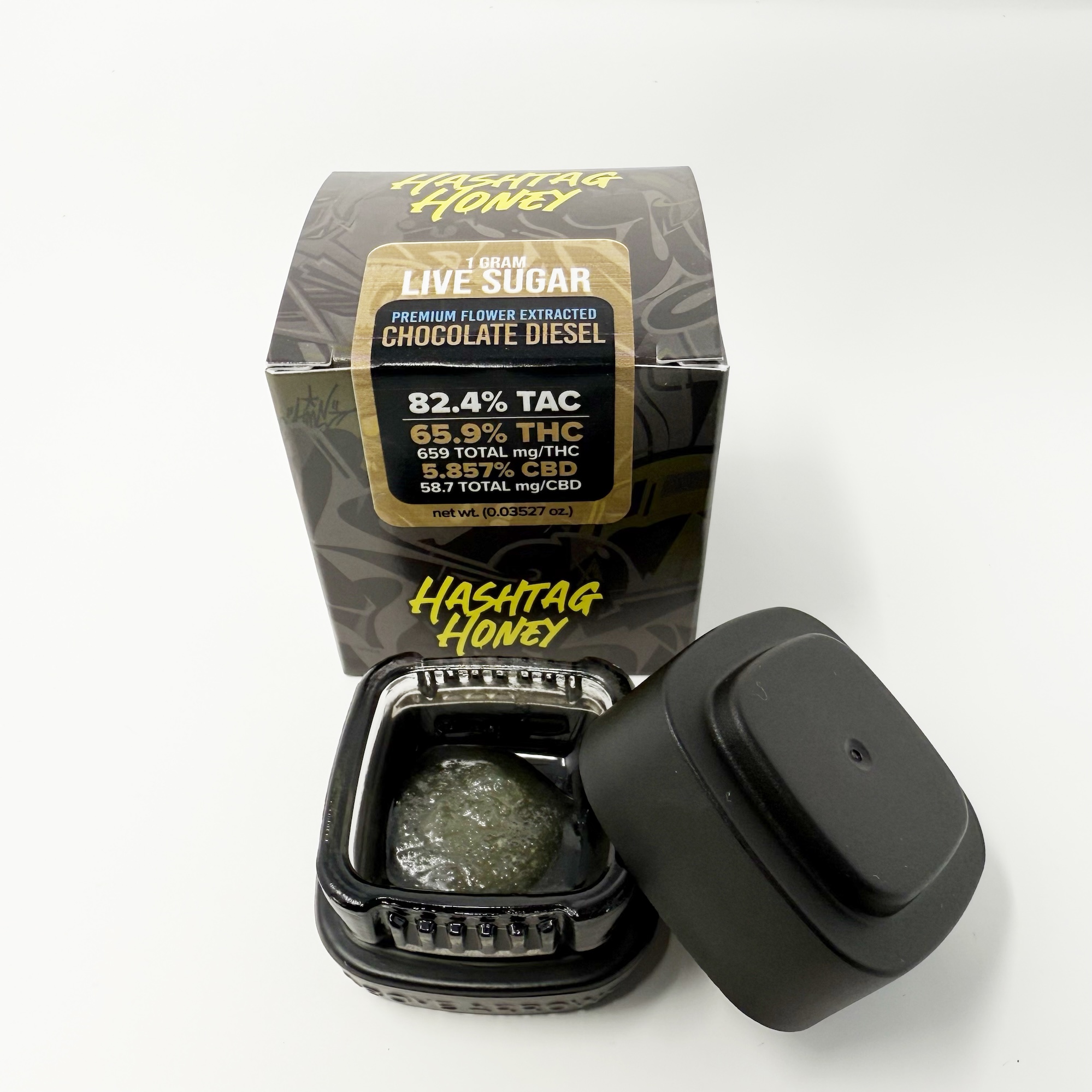 Chocolate Diesel 1g Live Sugar | Hashtag Honey