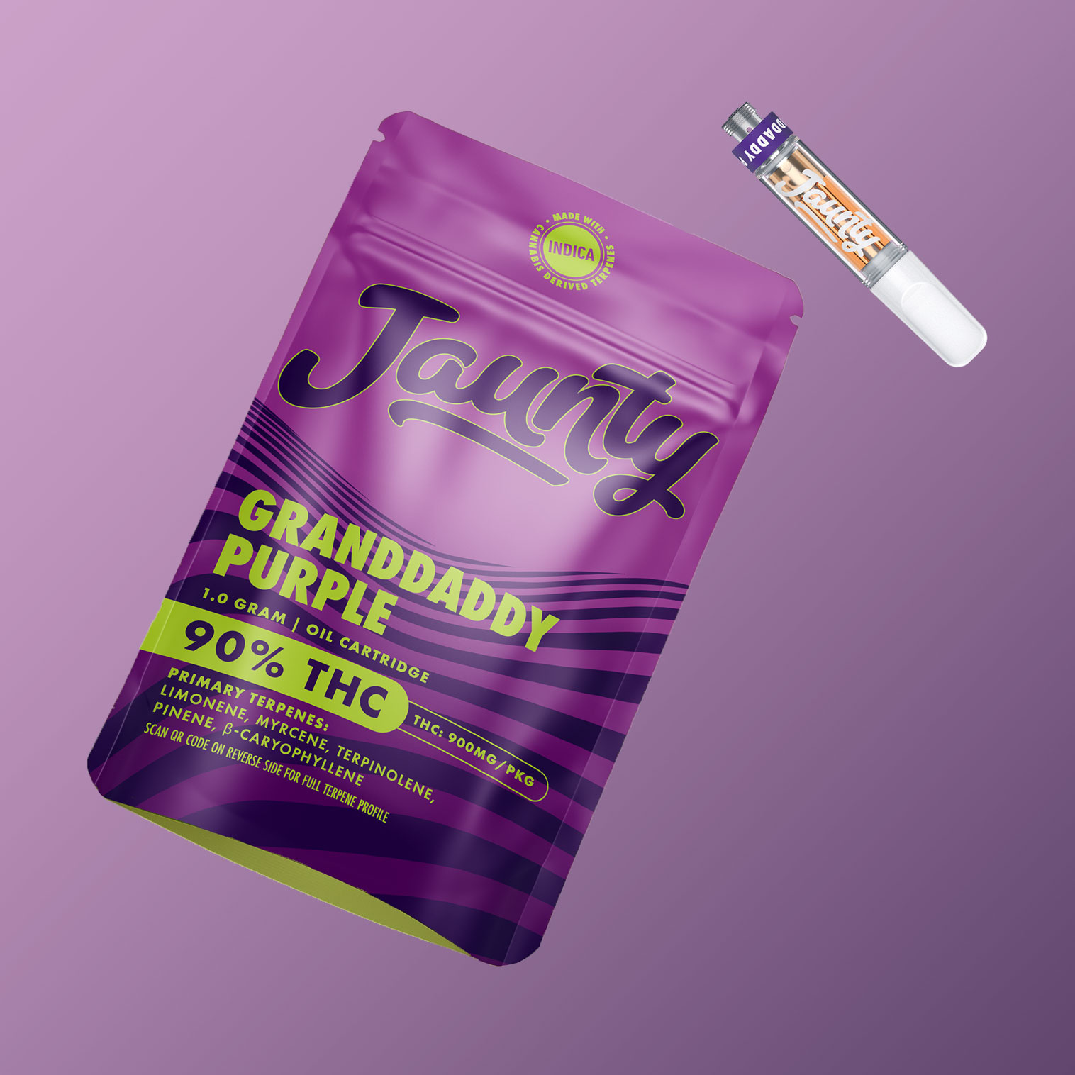 Jaunty | Grand Daddy Purple | 1G Cartridge