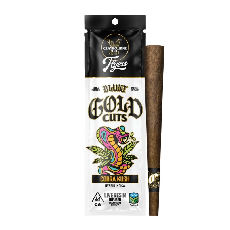 Claybourne Cobra Kush (H) Infused Blunt 1.5g