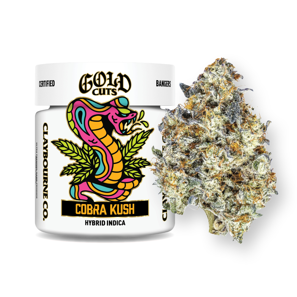 CLAYBOURNE CO. | Cobra Kush | 3.5G Flower
