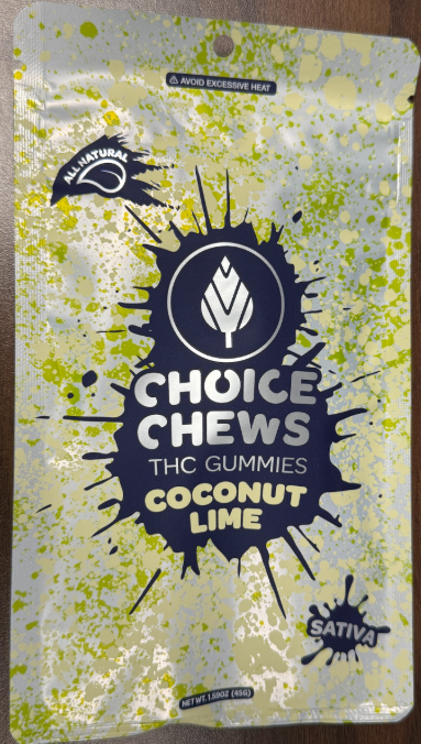 Coconut Lime Sativa Gummies 20pk | 100mg