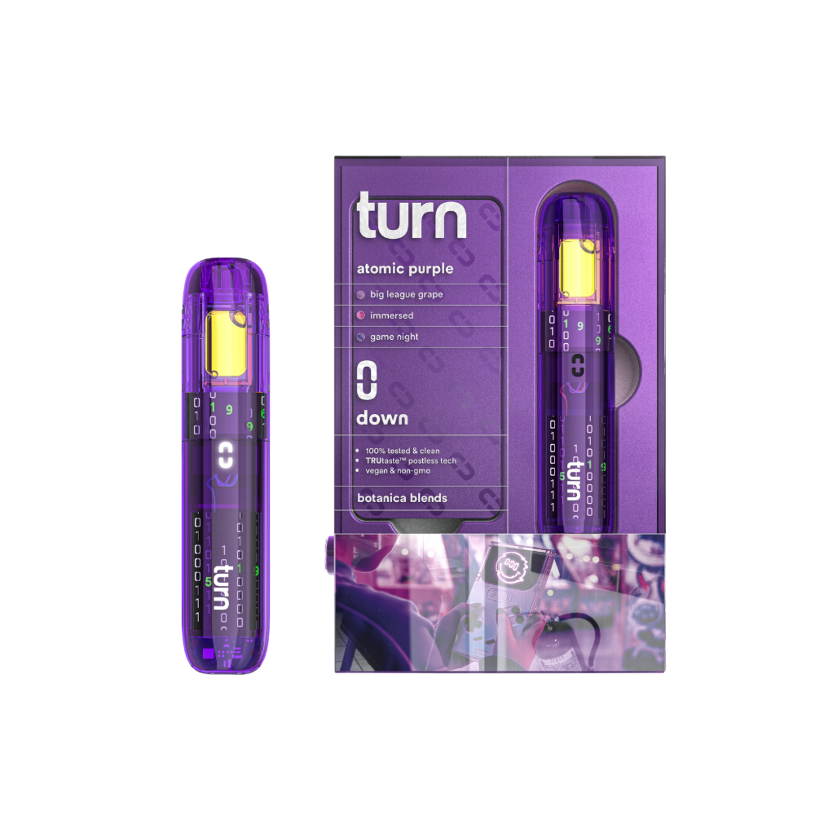 Atomic Purple All-in-One Vape | Hyperwolf