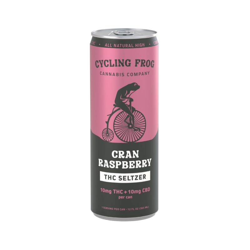Cran Raspberry 10mg Seltzer | Cycling Frog