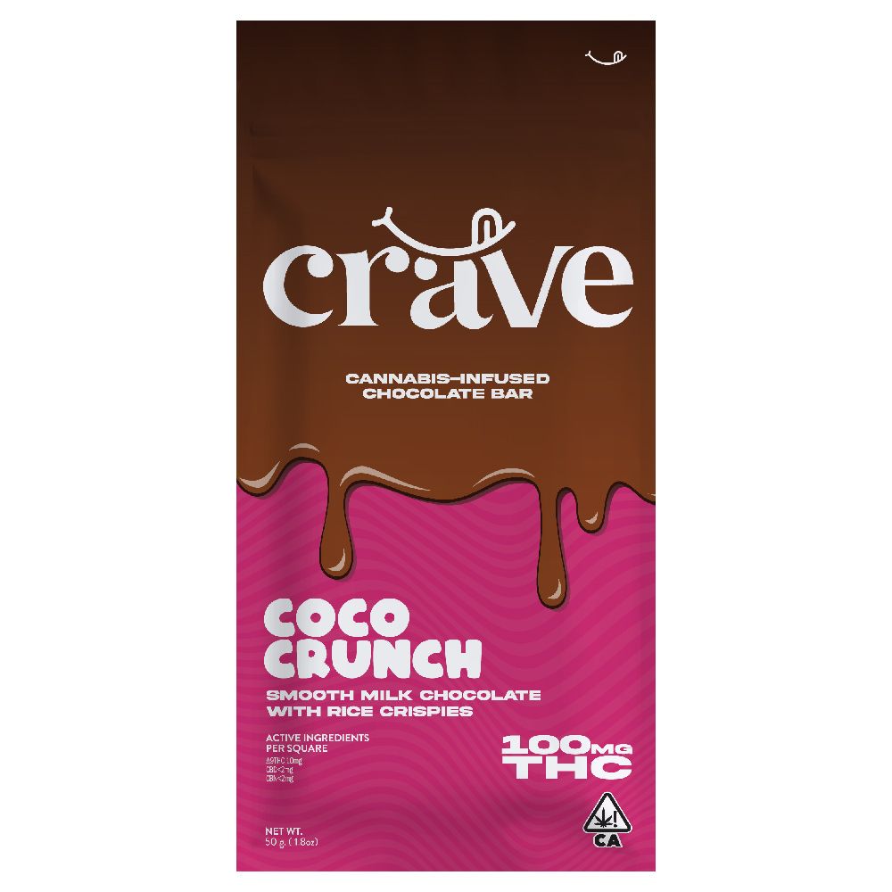 Crave - Coco Crunch Chocolate 100mg