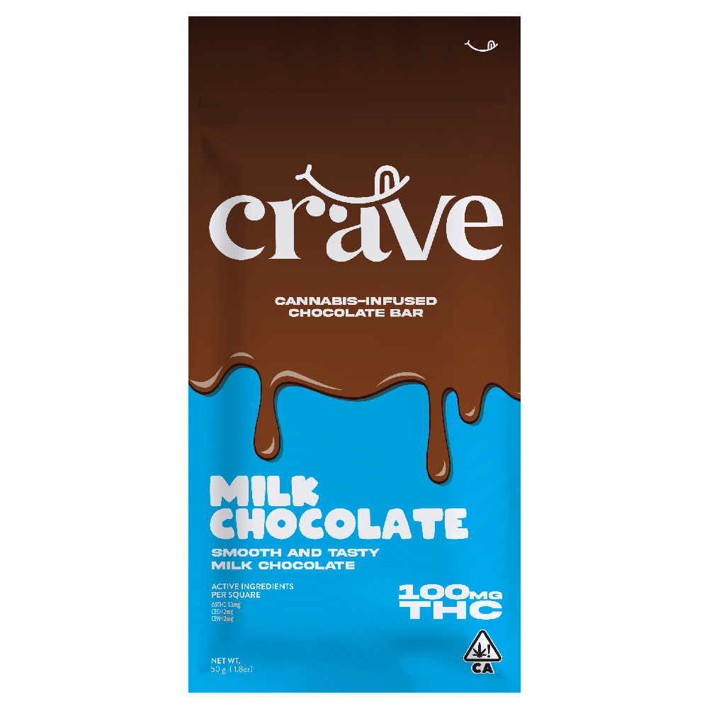 Crave - Milk Chocolate 100mg