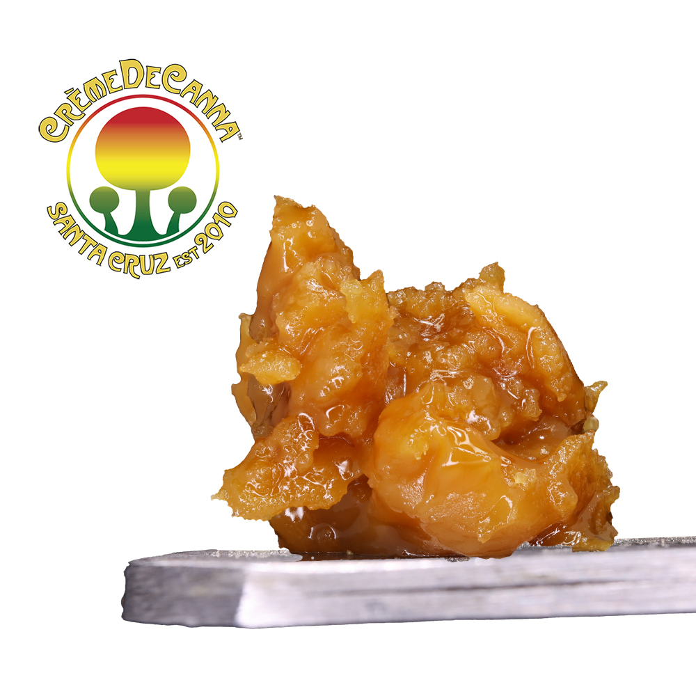 Creme de Canna Medellin Jet Fuel Badder Concentrates Strain (hybrid), 1g