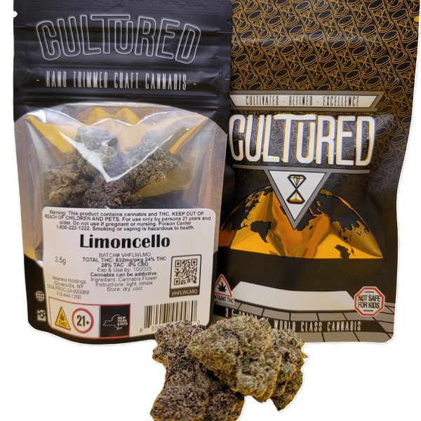 Cultured | Limoncello | 3.5G Sativa