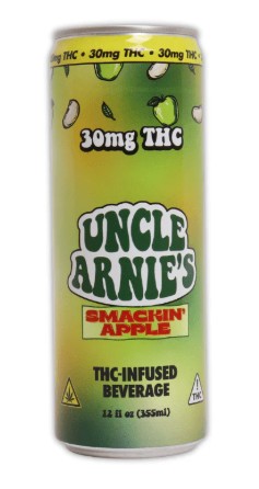 UNCLE ARNIES: Smacking Apple 100mg/12 oz (H)