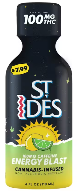 ST. IDES: Energy Blast Shot 100mg/4oz (S)