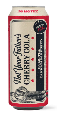 NOT YOUR FATHER'S: Cherry Cola 100mg THC 16oz Tallboy (H)