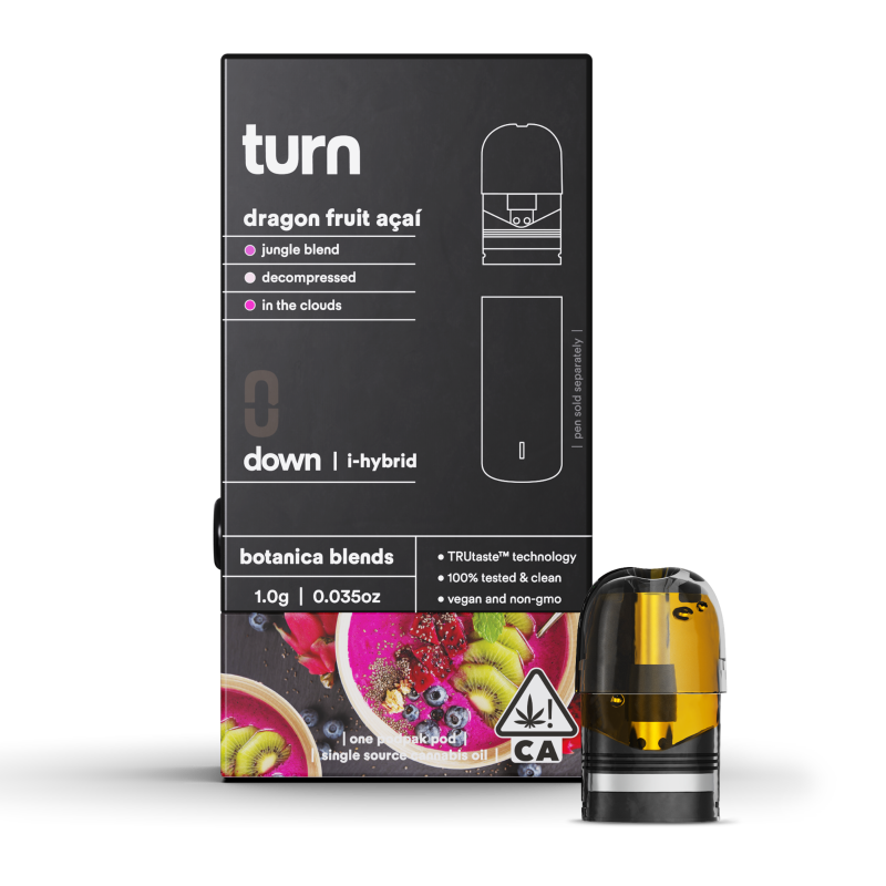 Turn Dragon Fruit Acai (I/H) Pod 1g