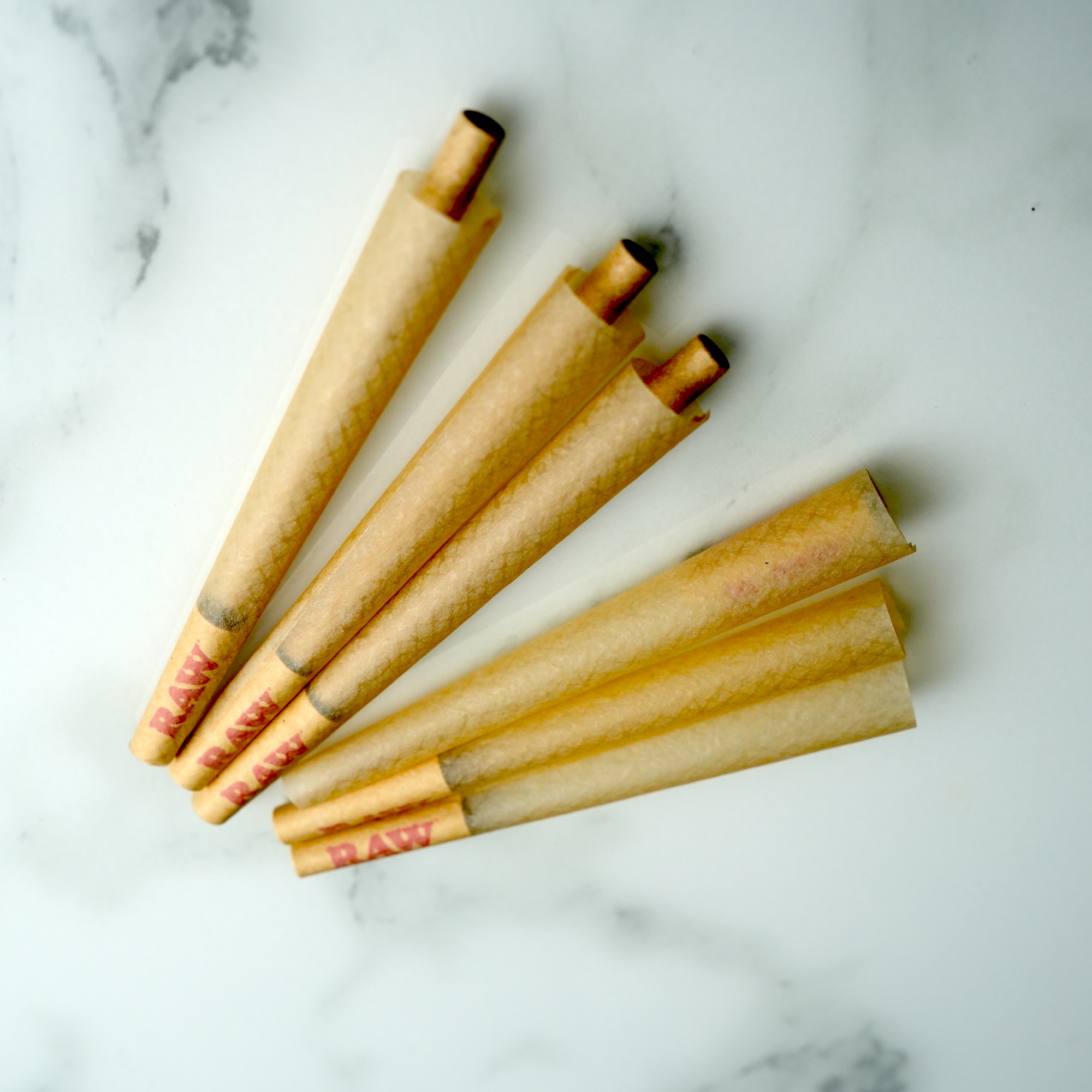 Raw | Pre Roll Cones | 1 1/4 Size | 6PK