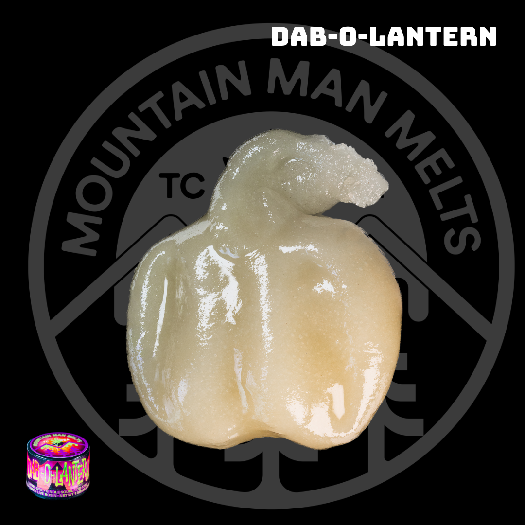Mountain Man Melts - Live Rosin - Dab-O-Lantern - Concentrates - 1.0g
