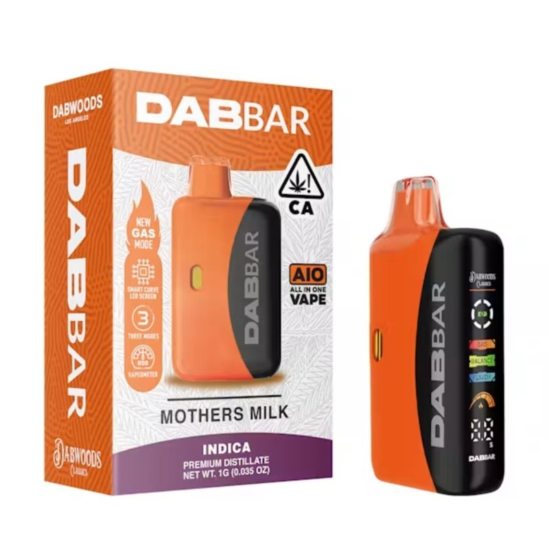 Dabwoods Mothers Milk (I) Distillate AIO 1g