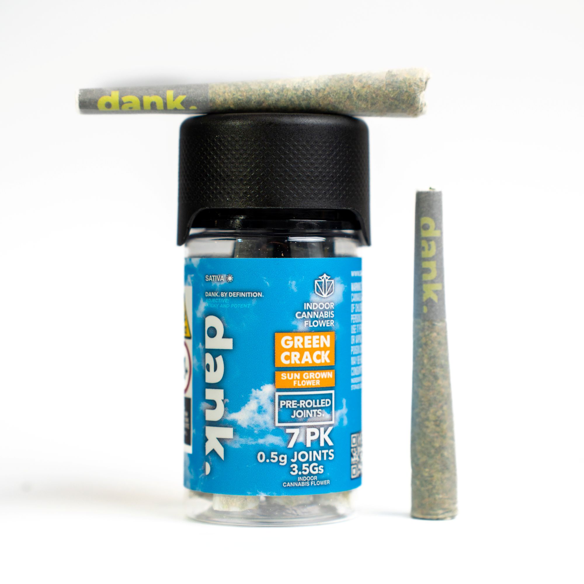 Dank | Sungrown | Green Crack | 7 Pack | 3.5g