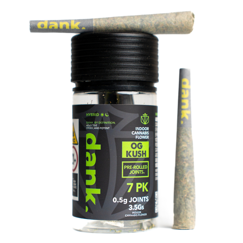 Dank | Preroll | 7 Pack | Rainbow Beltz | 3.5g