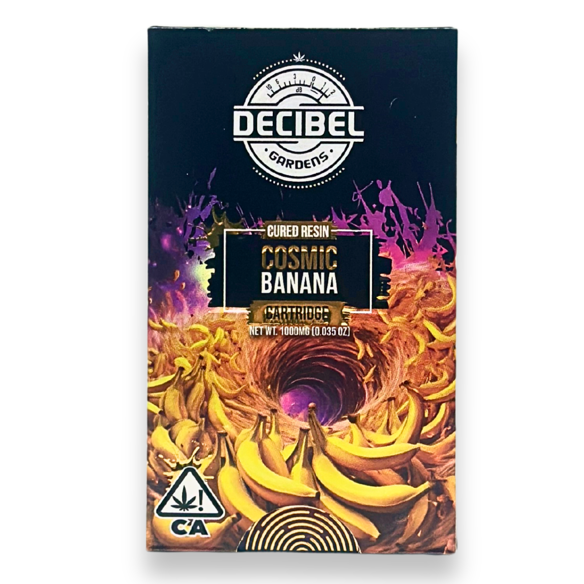 Decibel Gardens - Cosmic Banana - Cured Resin - Vape Cart - 1.0g