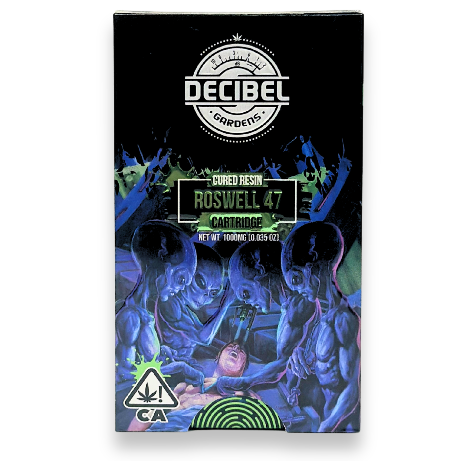 Decibel Gardens - Roswell 47 - Cured Resin - Vape Cart - 1.0g