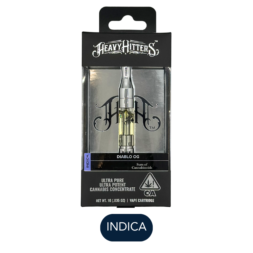 Heavy Hitter - Diablo OG - Vape Cart - 1.0g