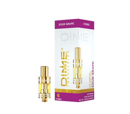 Dime Sour Grape 1g Cartridge