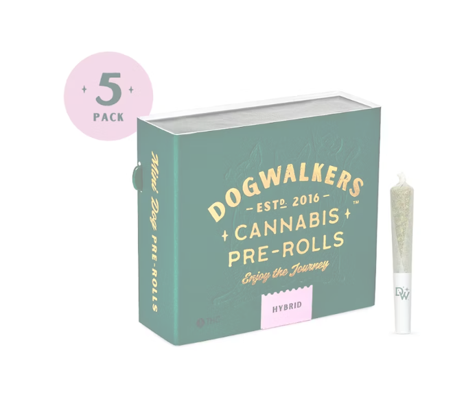 Dogwalkers Chem N' Cookies 0.35g 5pk Prerolls