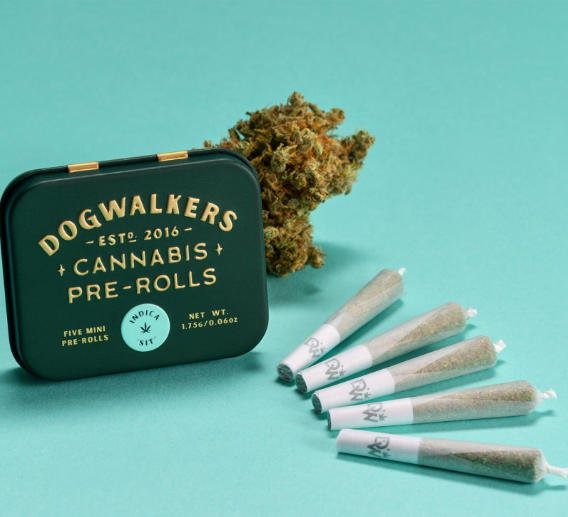 Dogwalkers GMO 0.35g 5pk Prerolls