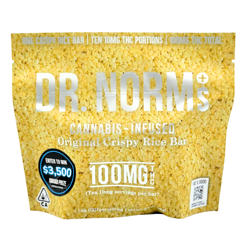 Dr. Norms - Original - Rice Krispy - Edibles - 100mg