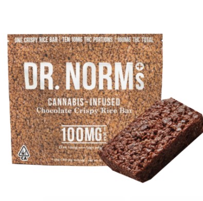 Edible: Chocolate Rice Crispy Bar - 100mg