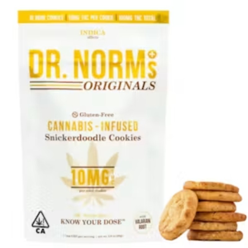 Dr. Norm's Snickerdoodle (I) Cookies 10pk 100mg