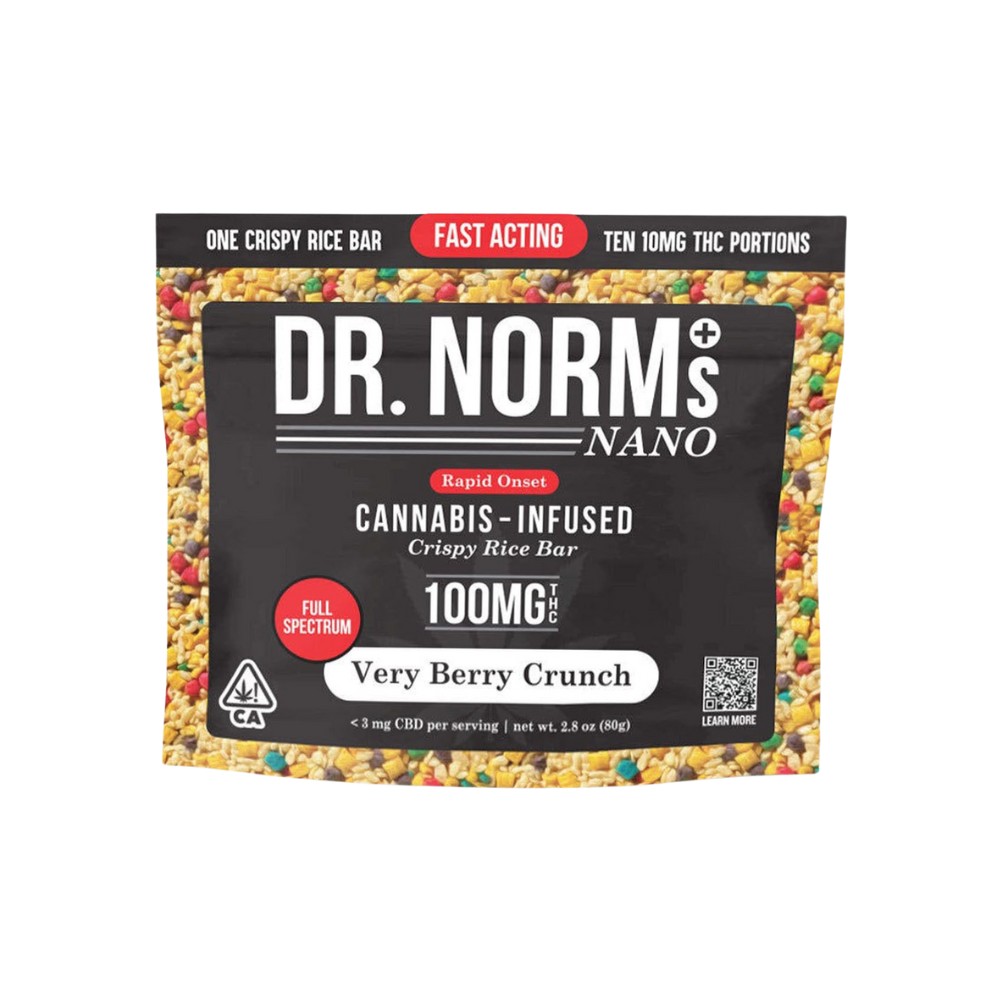DR. NORM'S: Nano - Very Berry Crunch Rice Krispy - Dr. Norms