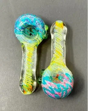 Dragon Cartel - 4 in. Heavy Full Frit Art Hand Pipe