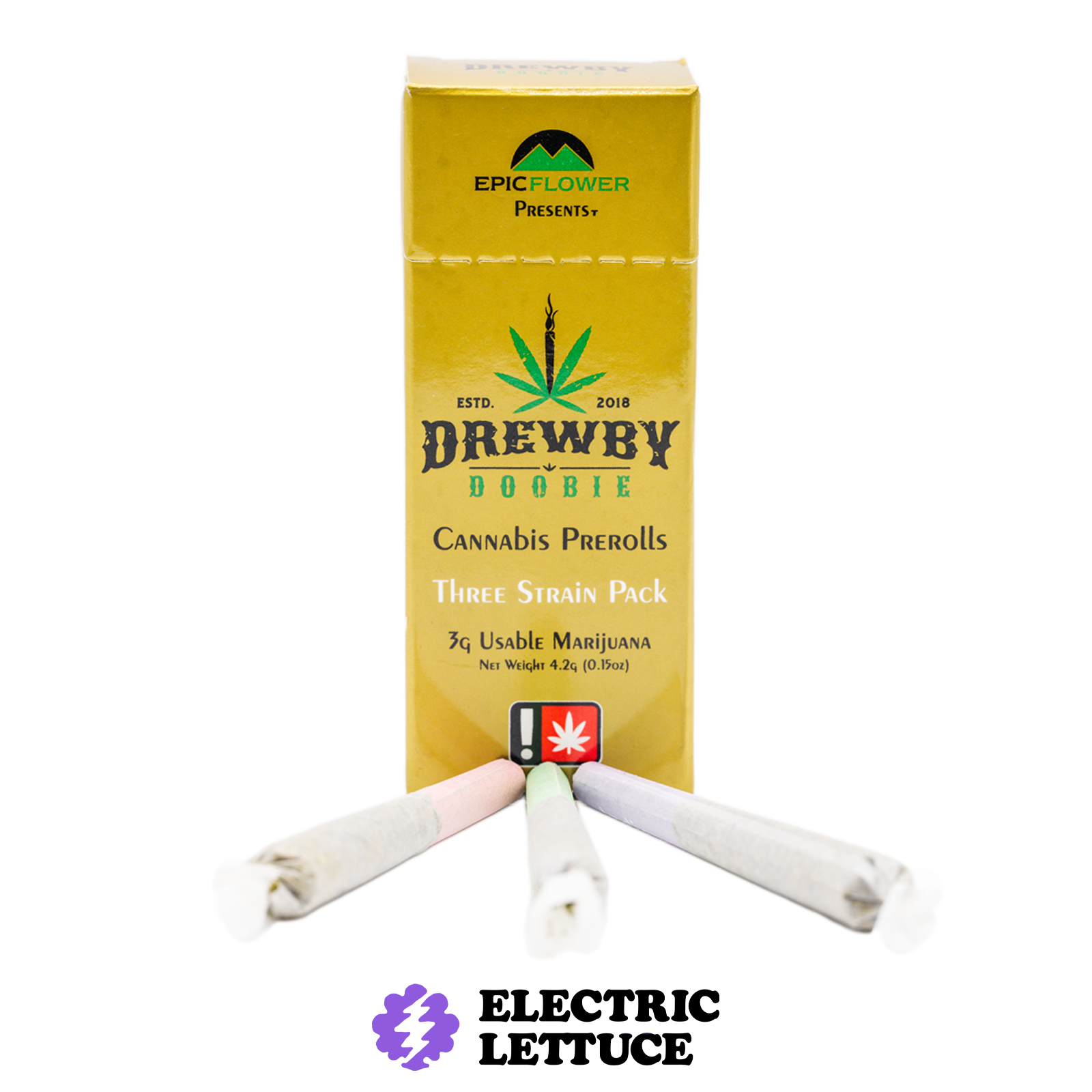 Drewby Doobie Clark Griswold x Glitter Bomb x Tropicanna Cherries Pre-Roll 6pk 0.5g