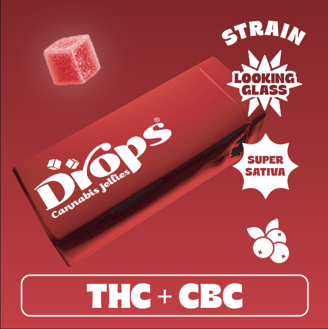 Drops Cranberry THC:CBC 20pk