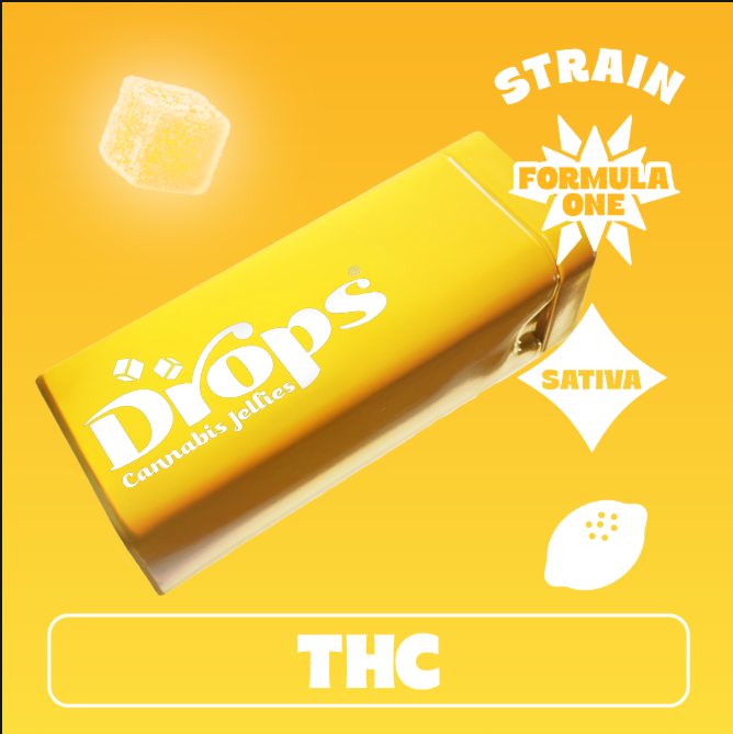 Drops Lemon Gummy 20pk 100mg
