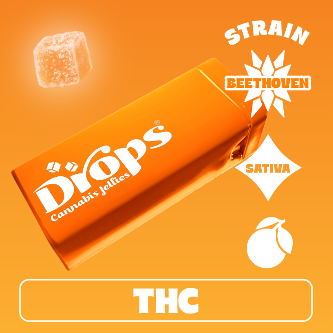 Drops Orange Gummy 20pk 100mg