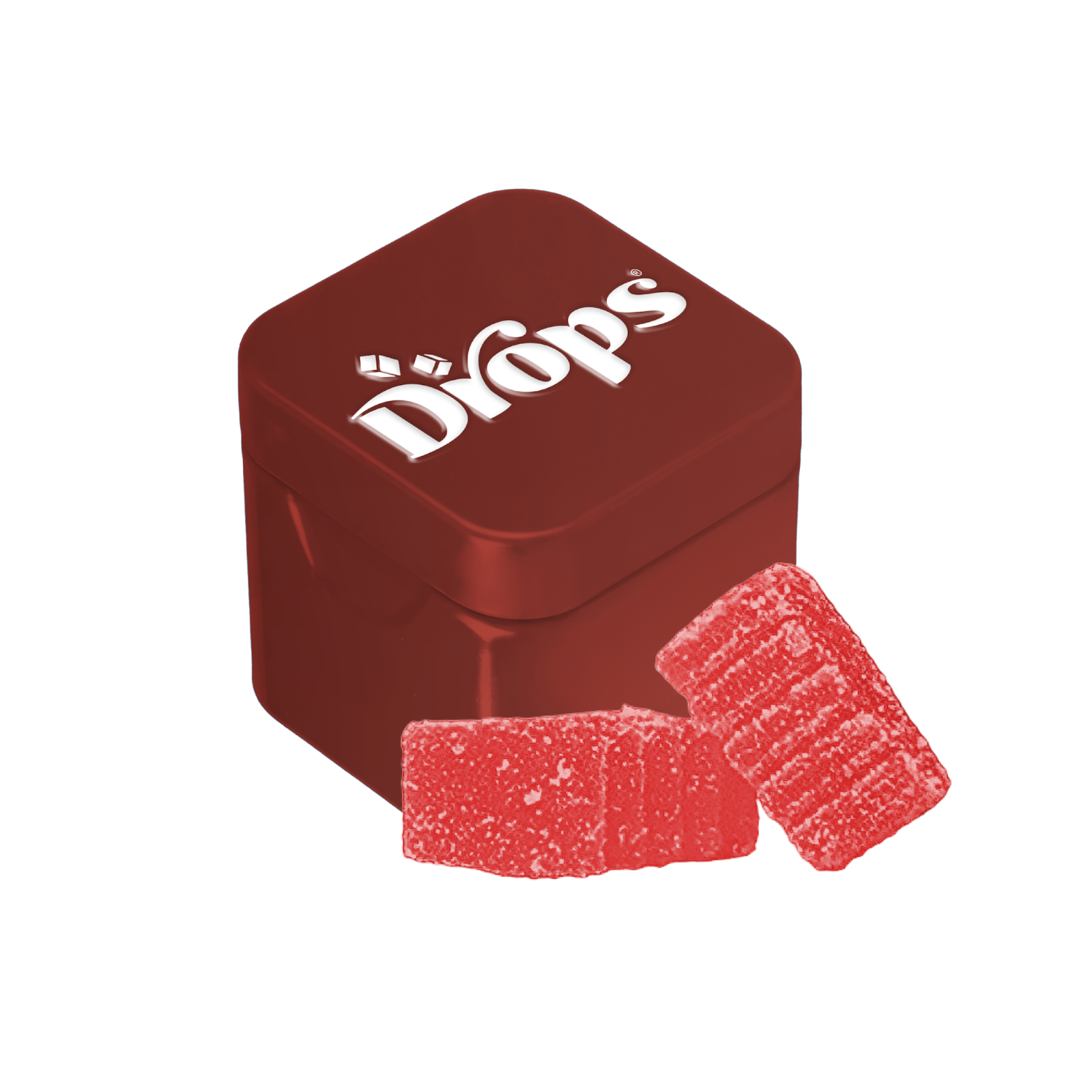 Cranberry Gummies 2pk | 1:1:1:1 THC:CBD:CBC:CBG | 50mg
