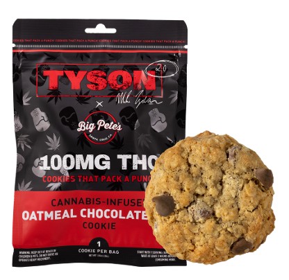 BIG PETE'S: Oatmeal Chocolate Chip Extra 100mg Cookie (I)