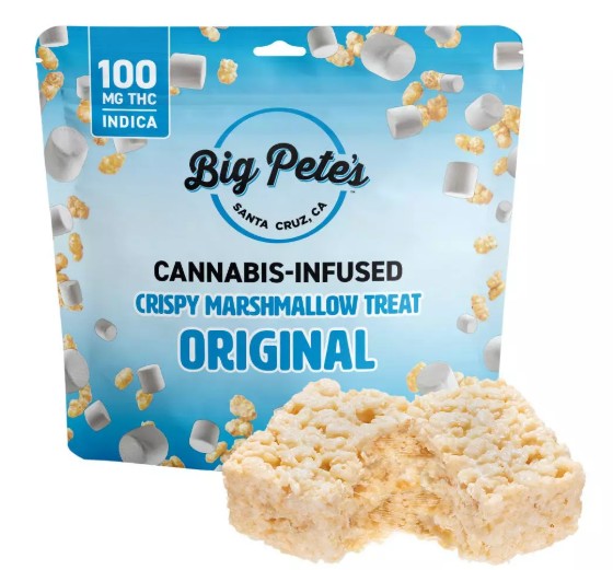BIG PETE'S: Original 100mg Crispy Marshmallow Treat (I)