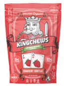KING CHEWS: Strawberry Fields Gummies 10-Piece/100mg (I)