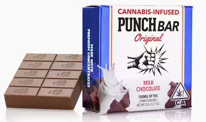 PUNCH: Milk Chocolate 100mg PunchBar (H)