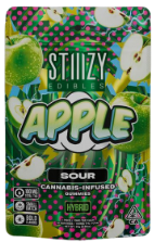 STIIIZY: Sour Apple Nano Enhanced Gummies 10-Piece/100mg (H)