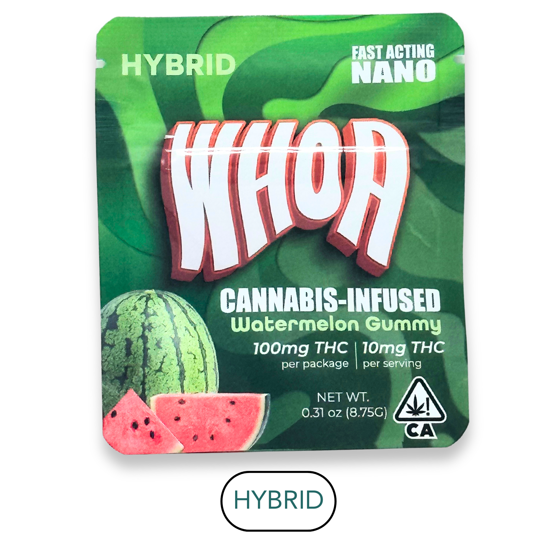 Whoa - Watermelon - Gummies - 100mg - 10pk
