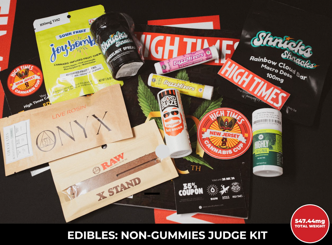 High Times | Edibles: Non-Gummies Cannabis Cup Judge Kit