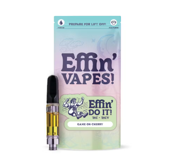 Effin Chillin 7:1 Relaxing Razz 1g Cartridge (THC:CBD)
