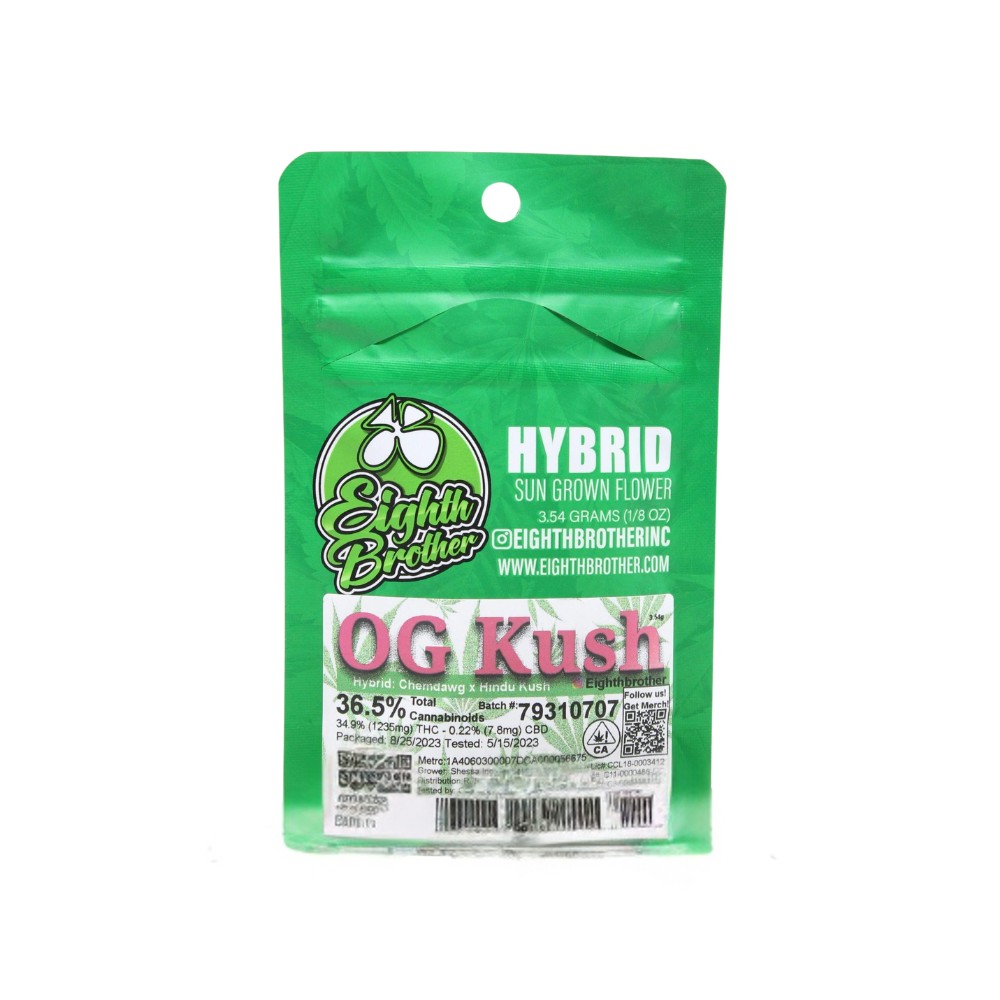 OG KUSH 3.5G - EIGHTH BROTHER